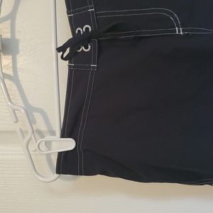 Zeroxposure Black Swim Shorts in Medium